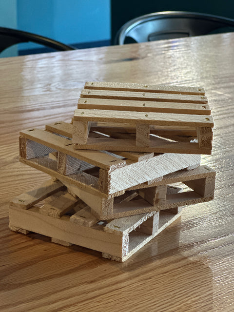 Mini-Freight for Your Mug (Miniture Pallet)