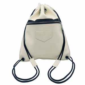 Detroit Drawstring Backpack in Leather
