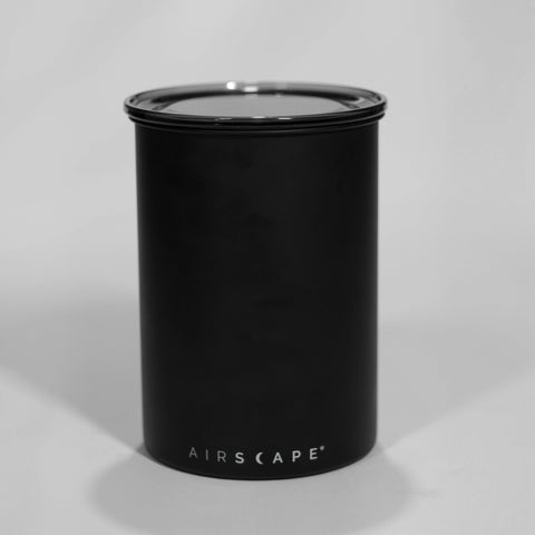 The Doghouse Coffee Airscape Storage Canister.