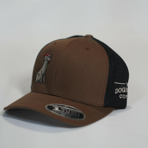 The Doghouse Coyote Brown Trucker Hat.