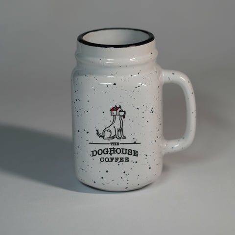 Doghouse Mason Jar Mug.