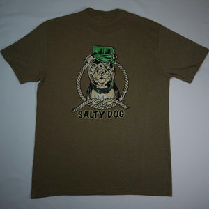 Salty Dog in Coyote Brown Tri-Blend.