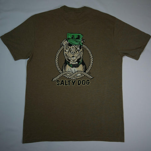 Salty Dog in Coyote Brown Tri-Blend.