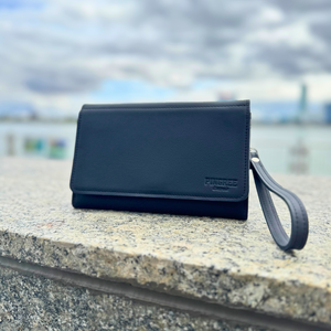 The Adeline Lux: Clutch and Cross-body - Leather