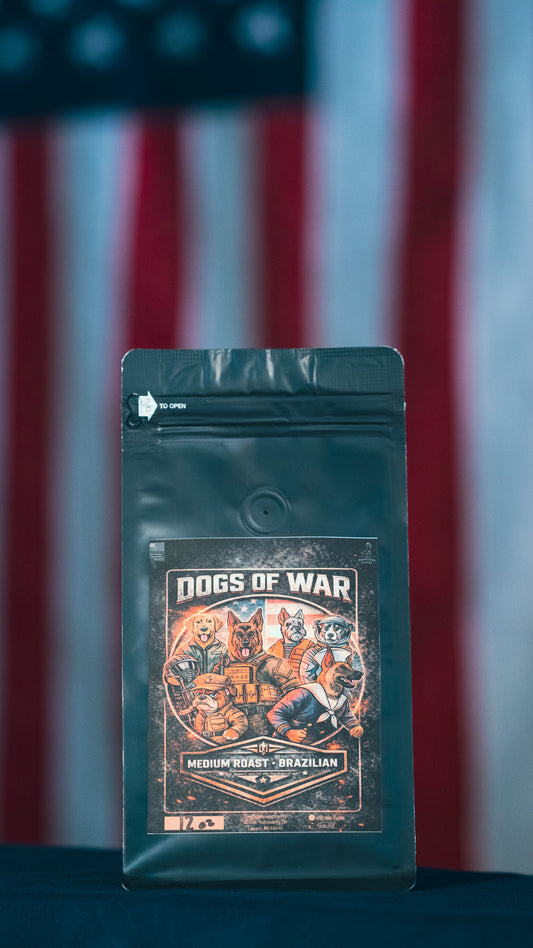Dogs of War – Medium Roast Brazilian Coffee