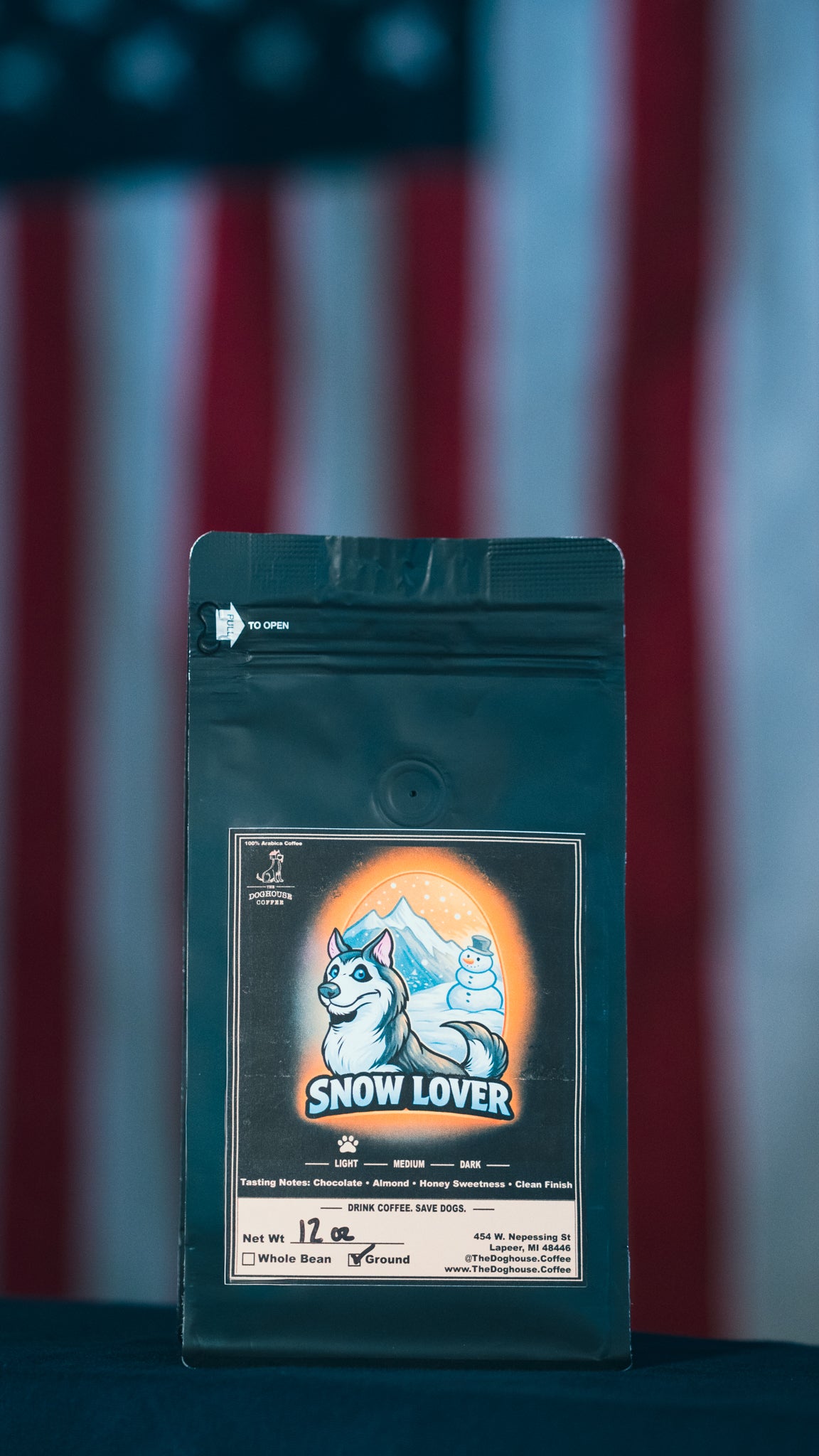 Snow Lover – Light Roast Brazilian Coffee