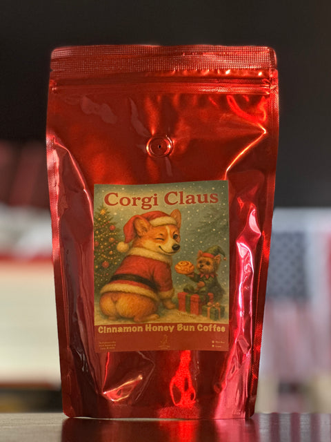 Corgi Claus Coffee