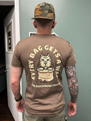 The Dogpack Chocolate TriBlend.