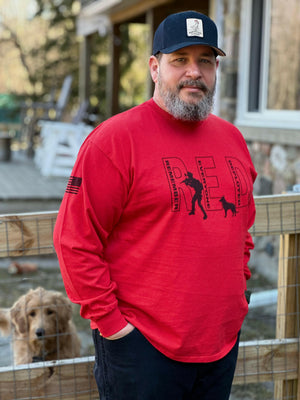 R.E.D. Long Sleeve Tee.