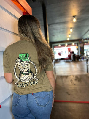 Salty Dog in Coyote Brown Tri-Blend.
