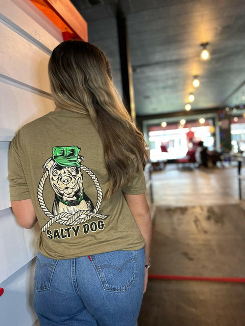 Salty Dog in Coyote Brown Tri-Blend.