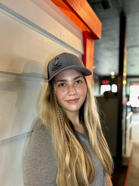 The Doghouse Gray Richardson Trucker Hat.