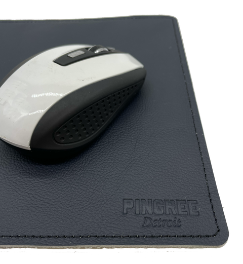 Motor City Leather Pad – Mouse Pad & Tray Insert