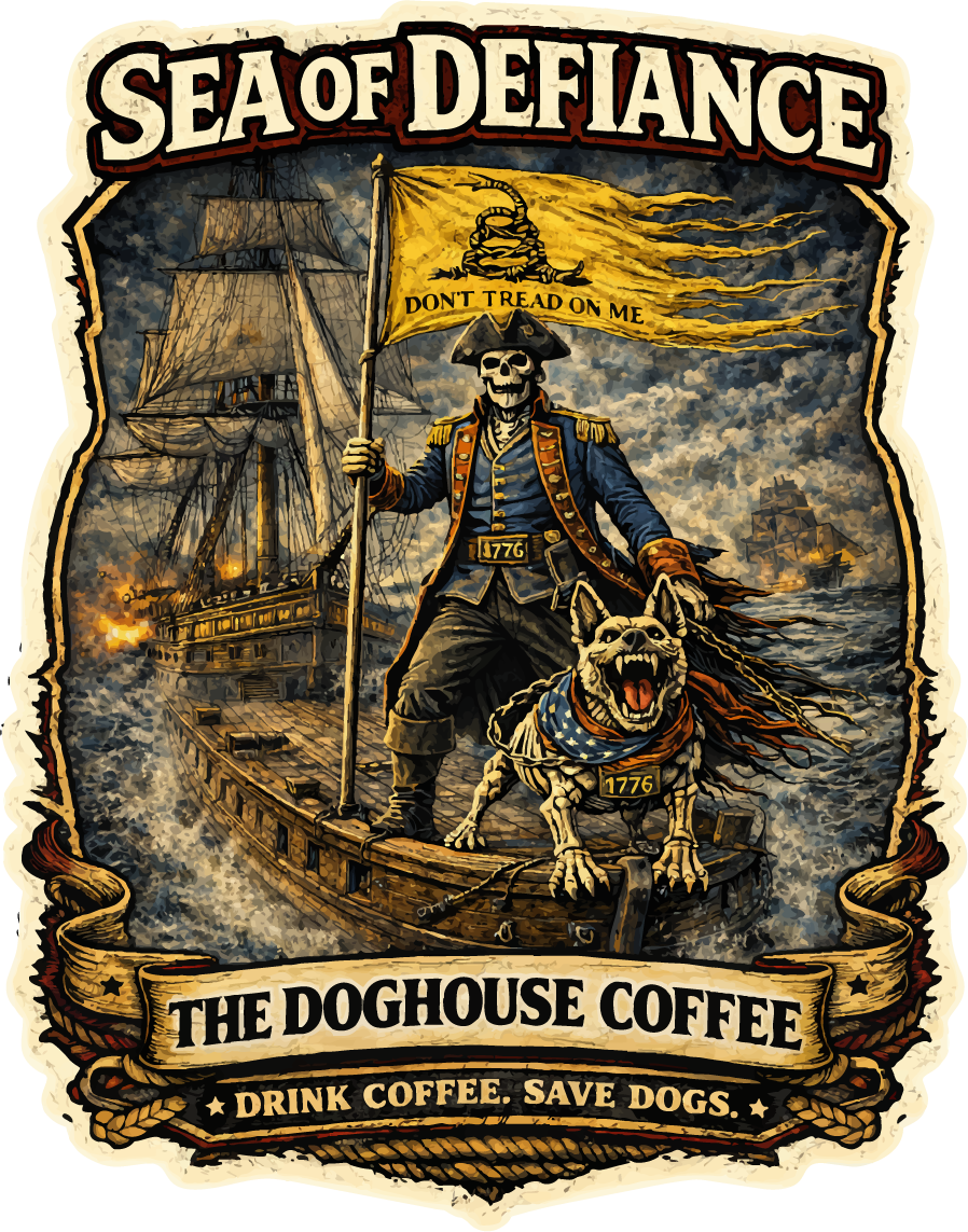 Sea of Defiance – Medium-Dark Roast - 12oz bag