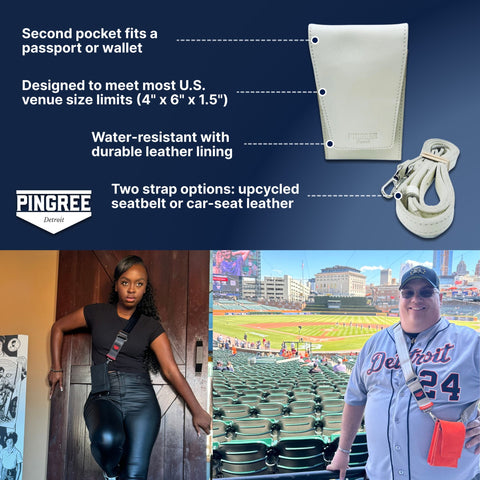 Motown Venue Bag - Seatbelt Strap