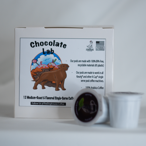 Chocolate Lab K-Cups (12 Pods).