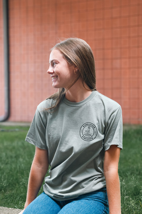 Drink Coffee Save Dogs Tee