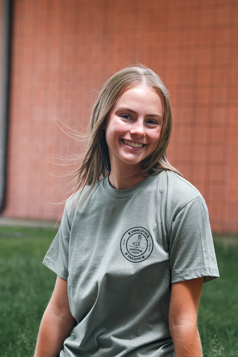 Drink Coffee Save Dogs Tee