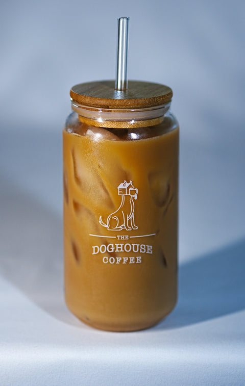 The Doghouse Coffee Glass.
