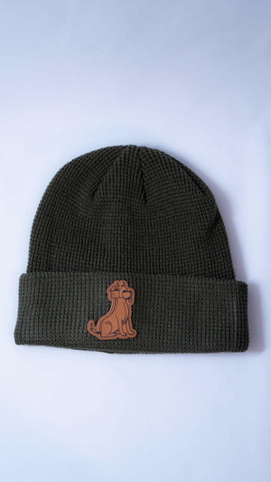 The Doghouse Patch Beanie.
